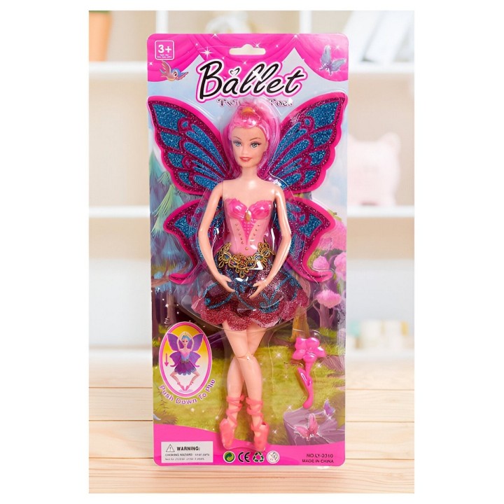 Muñeca Hada Princesa Bailarina Ballet Escarcha Juguete Niña