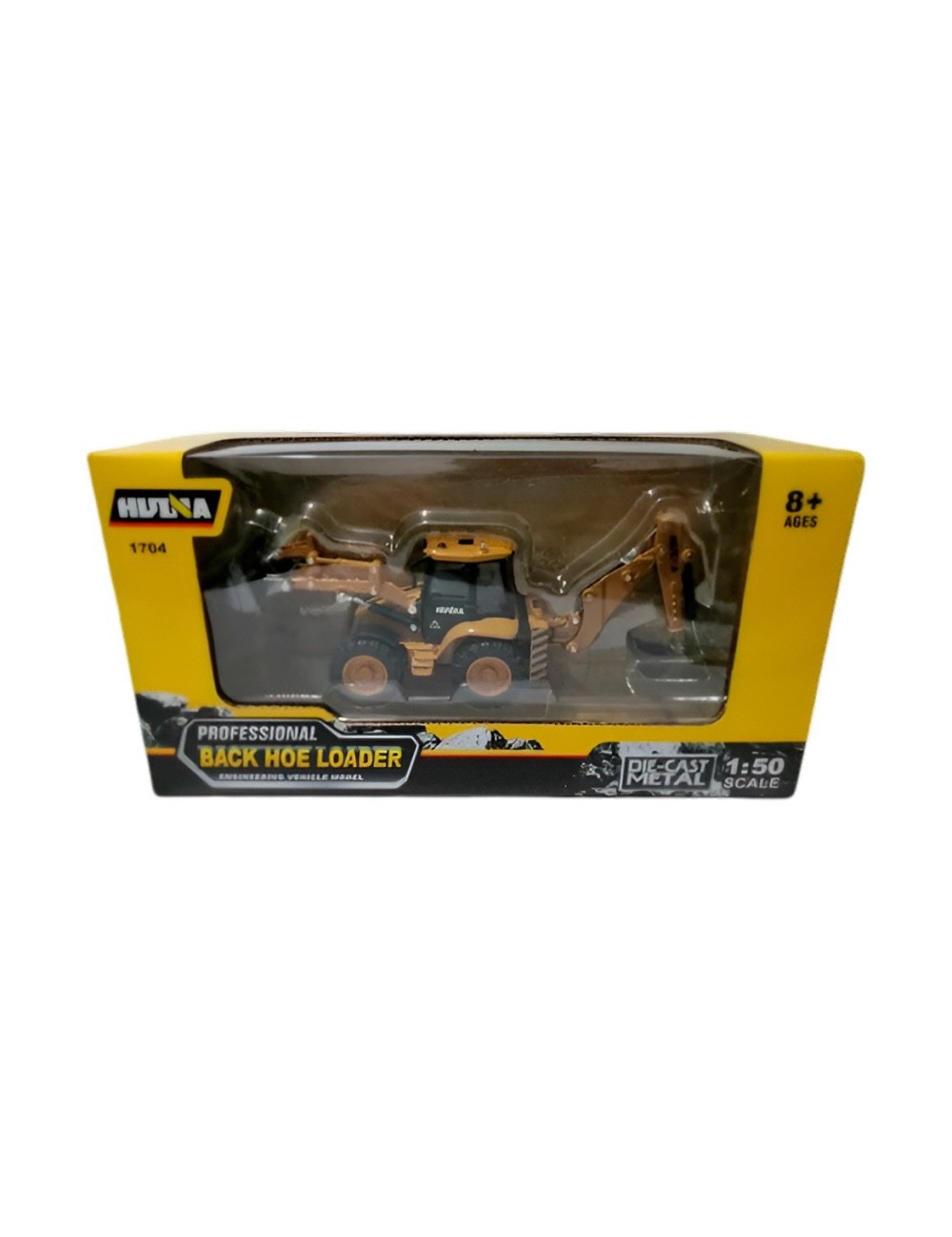 Maquinaria Pesada Retroexcavadora Metal Coleccionable 1:50