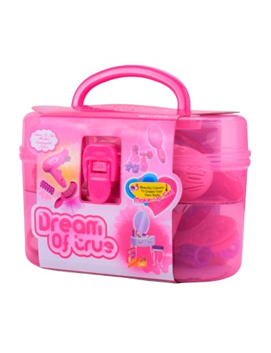 Maleta Niñas Accesorios Belleza Juguete Portable