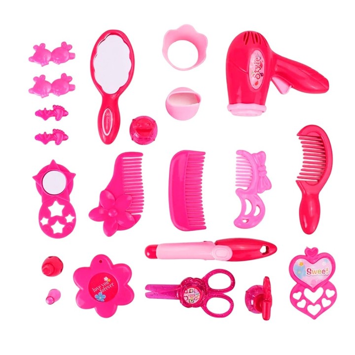 Maleta Niñas Accesorios Belleza Juguete Portable