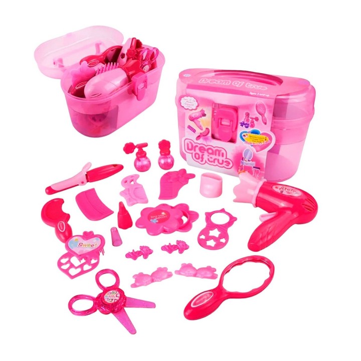 Maleta Niñas Accesorios Belleza Juguete Portable
