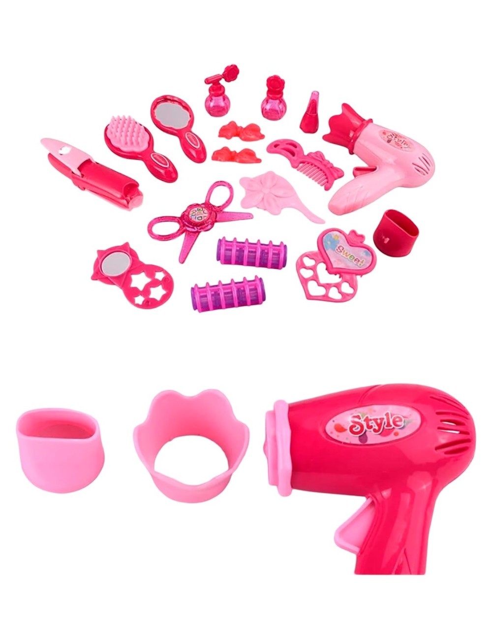 Maleta Niñas Accesorios Belleza Juguete Portable