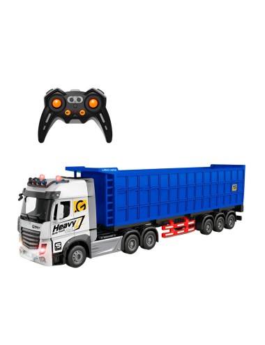 Camion Tractomula Volqueta Contain Transporte Control Remoto