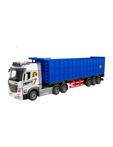 Camion Tractomula Volqueta Contain Transporte Control Remoto