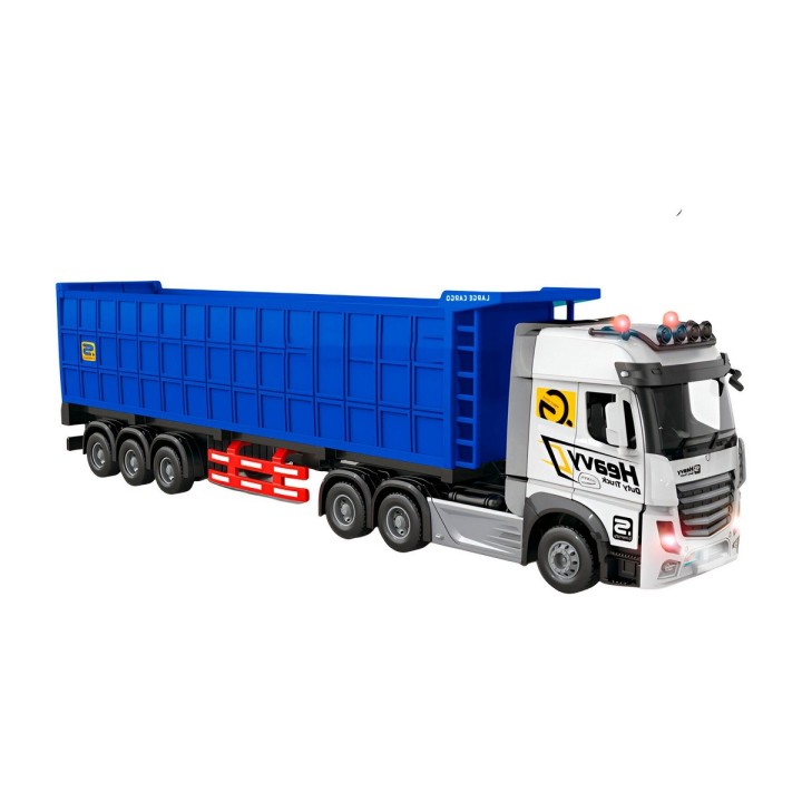 Camion Tractomula Volqueta Contain Transporte Control Remoto
