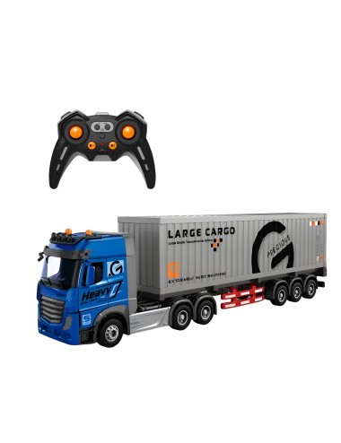 Camion Tractomula Contenedor Transporte Control Remoto