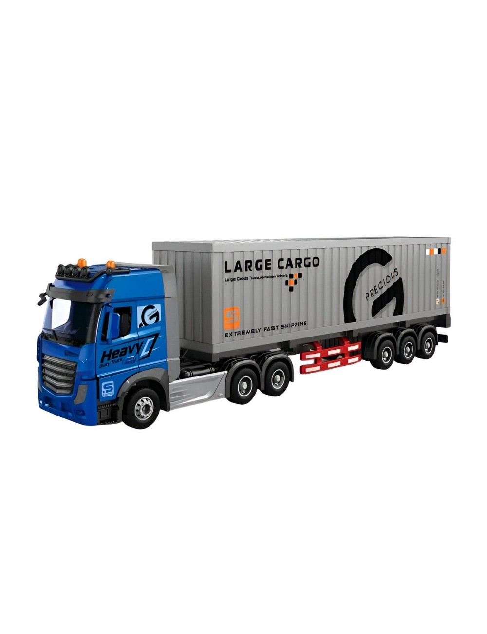 Camion Tractomula Contenedor Transporte Control Remoto
