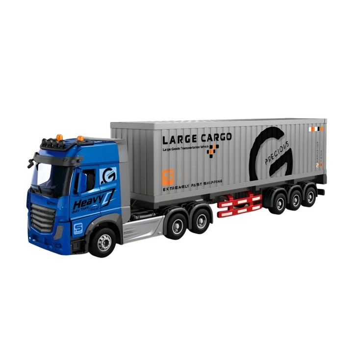 Camion Tractomula Contenedor Transporte Control Remoto