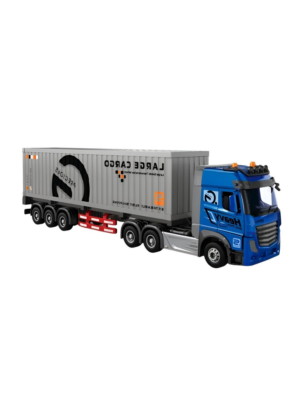 Camion Tractomula Contenedor Transporte Control Remoto