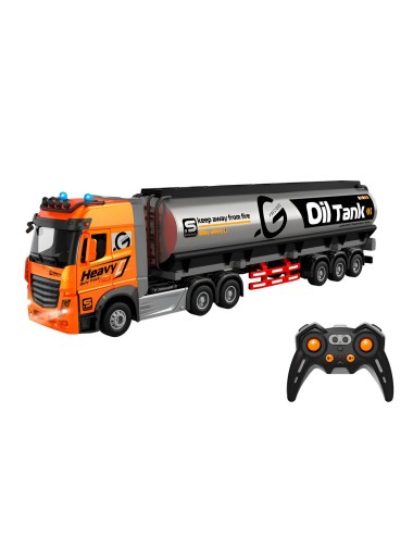 Camion Tractomula Cisterna Transporte Control Remoto Unisex