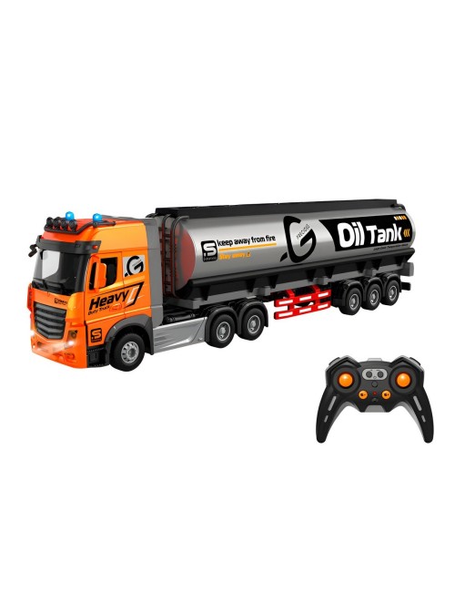 Camion Tractomula Cisterna Transporte Control Remoto Unisex