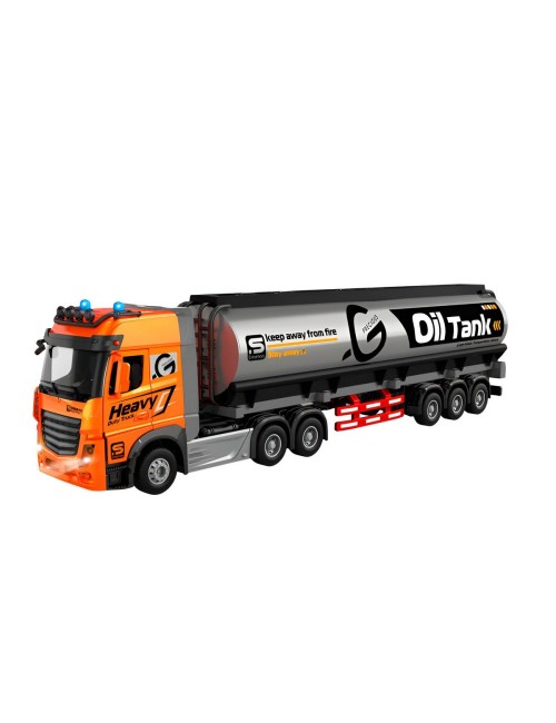 Camion Tractomula Cisterna Transporte Control Remoto Unisex