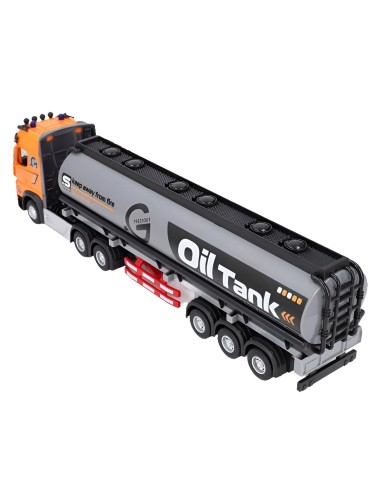 Camion Tractomula Cisterna Transporte Control Remoto Unisex