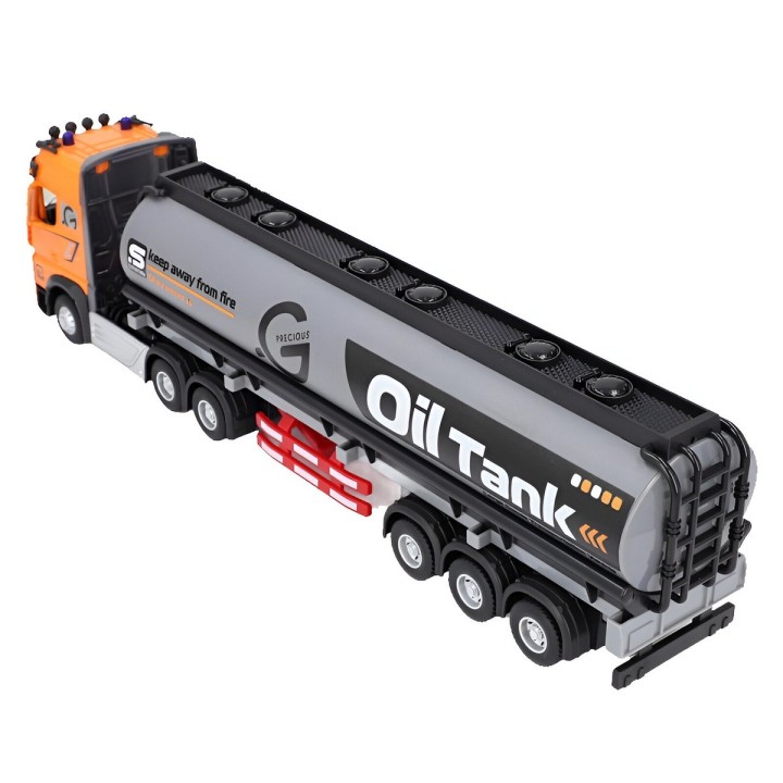 Camion Tractomula Cisterna Transporte Control Remoto Unisex