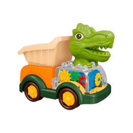 Camion Carro Juguete Luces Dinosaurio Interactivo + Baterias