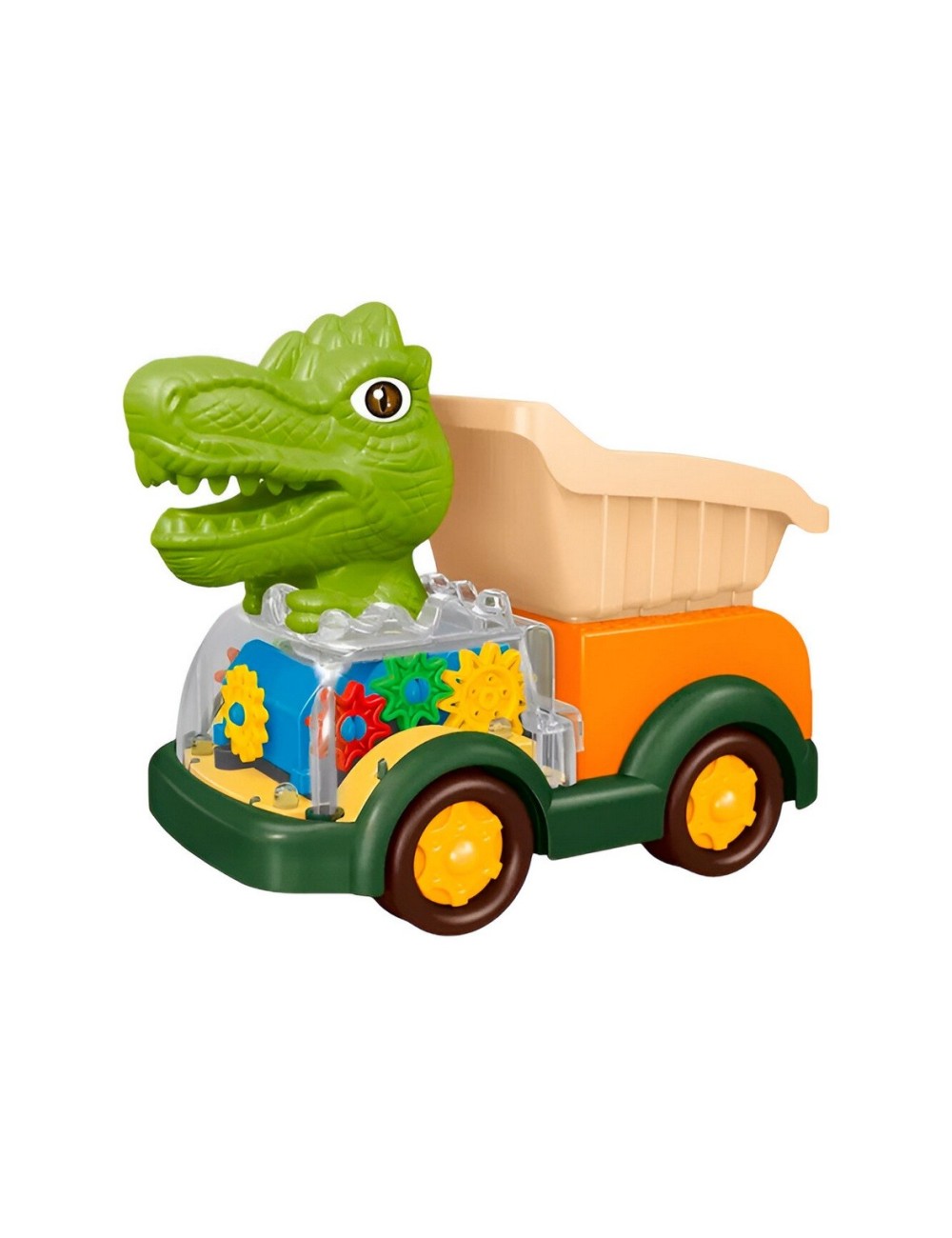 Camion Carro Juguete Luces Dinosaurio Interactivo + Baterias