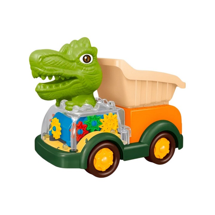 Camion Carro Juguete Luces Dinosaurio Interactivo + Baterias