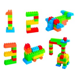 Bloques Armatodo Figura Juguete Didactico 100 Bloques Unisex