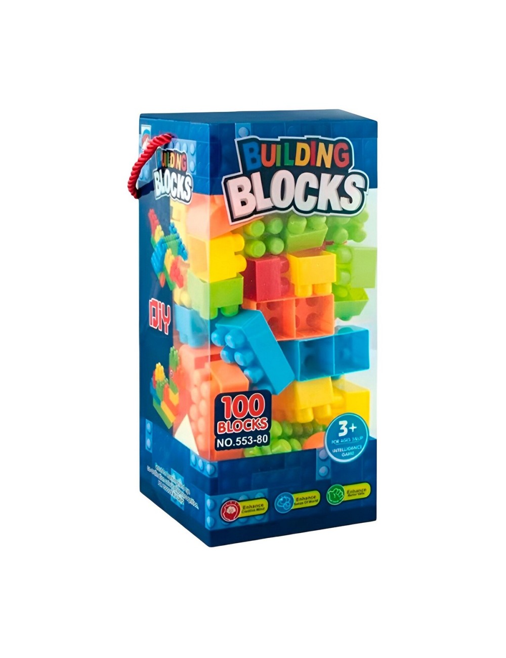 Bloques Armatodo Figura Juguete Didactico 100 Bloques Unisex