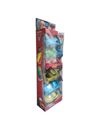 Coleccion Carros Rayo Mcqueen Cars De Cuerda X 6 Unidades