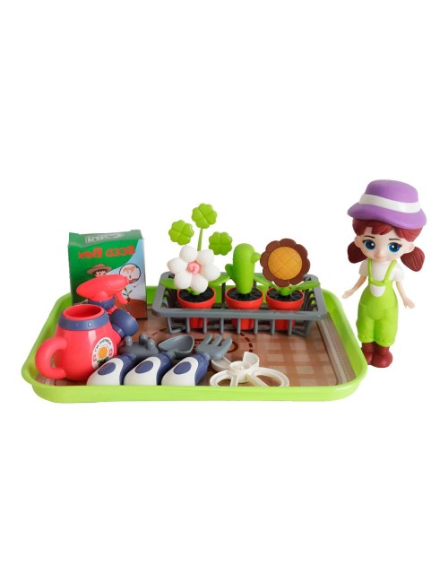 Muñeca Jardineria Vegetales Juguete Niñas + Accesorios