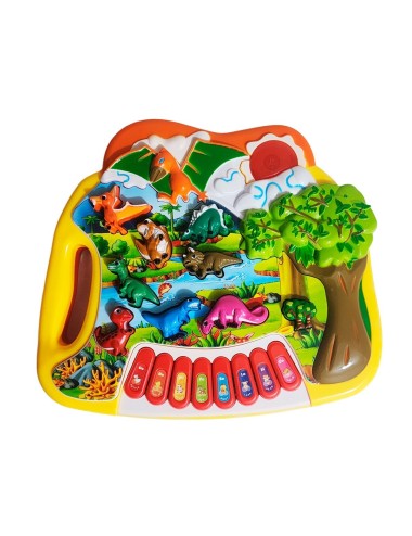 Piano Jurassic Park Rex Dinosaurios Notas Juguete Unisex