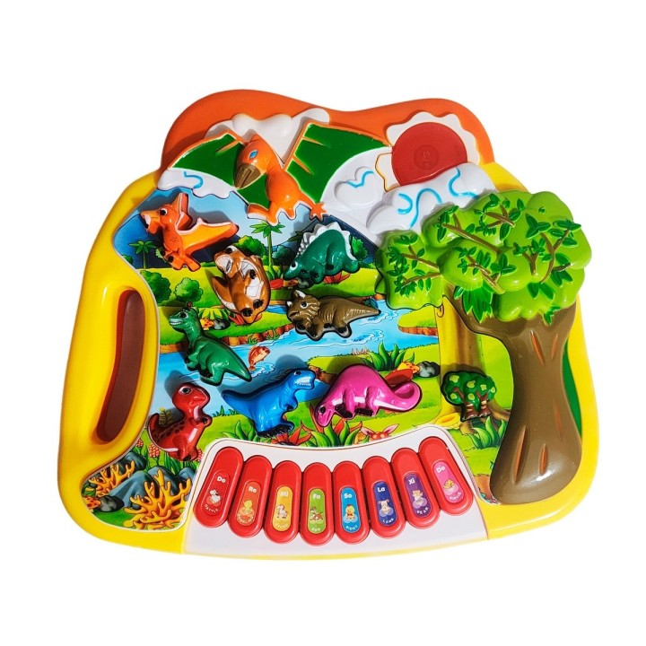 Piano Jurassic Park Rex Dinosaurios Notas Juguete Unisex