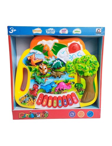 Piano Jurassic Park Rex Dinosaurios Notas Juguete Unisex