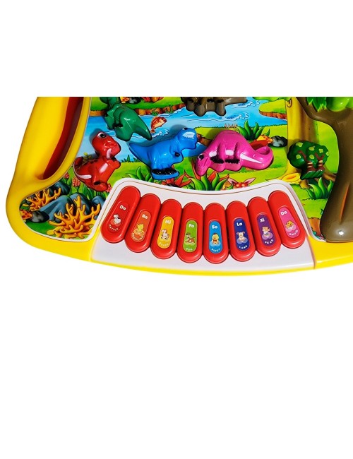 Piano Jurassic Park Rex Dinosaurios Notas Juguete Unisex