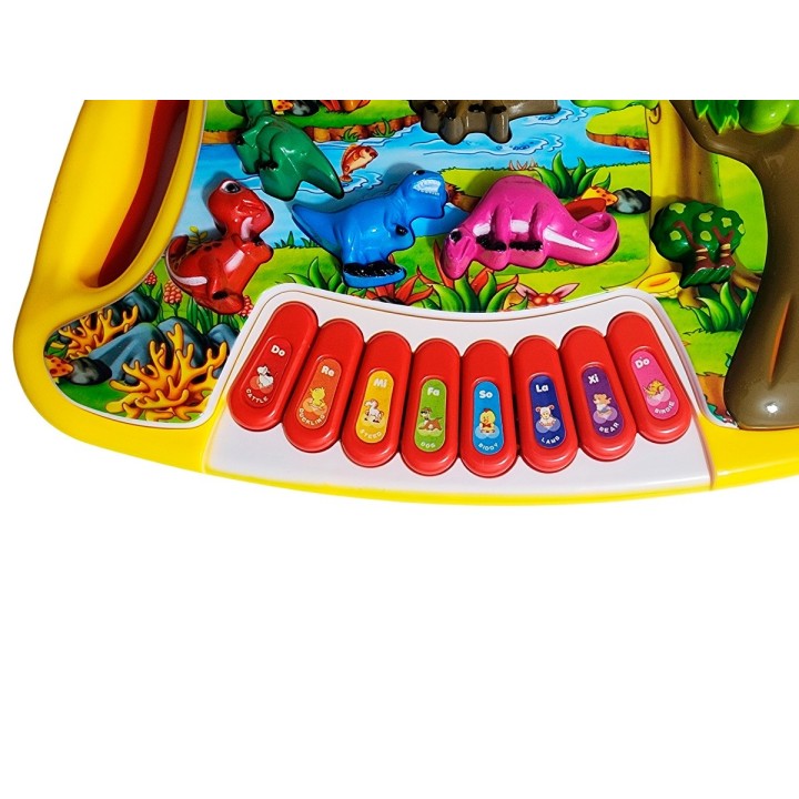 Piano Jurassic Park Rex Dinosaurios Notas Juguete Unisex