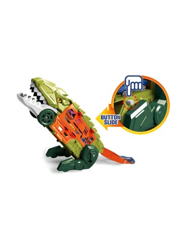 Pista De Carros Garage Catapulta Dinosaurio Rex Juguete Niño