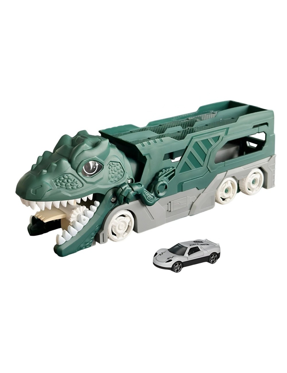 Pista De Carros Garage Dinosaurio Rex Juguete Niños