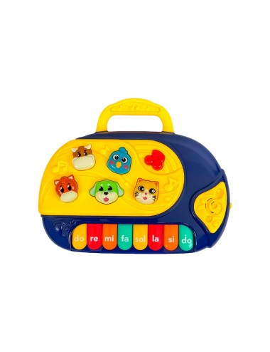 Piano Animales Granja Notas Juguete Unisex Funny + Bateria