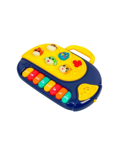Piano Animales Granja Notas Juguete Unisex Funny + Bateria