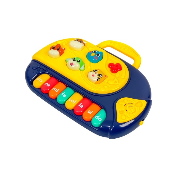 Piano Animales Granja Notas Juguete Unisex Funny + Bateria