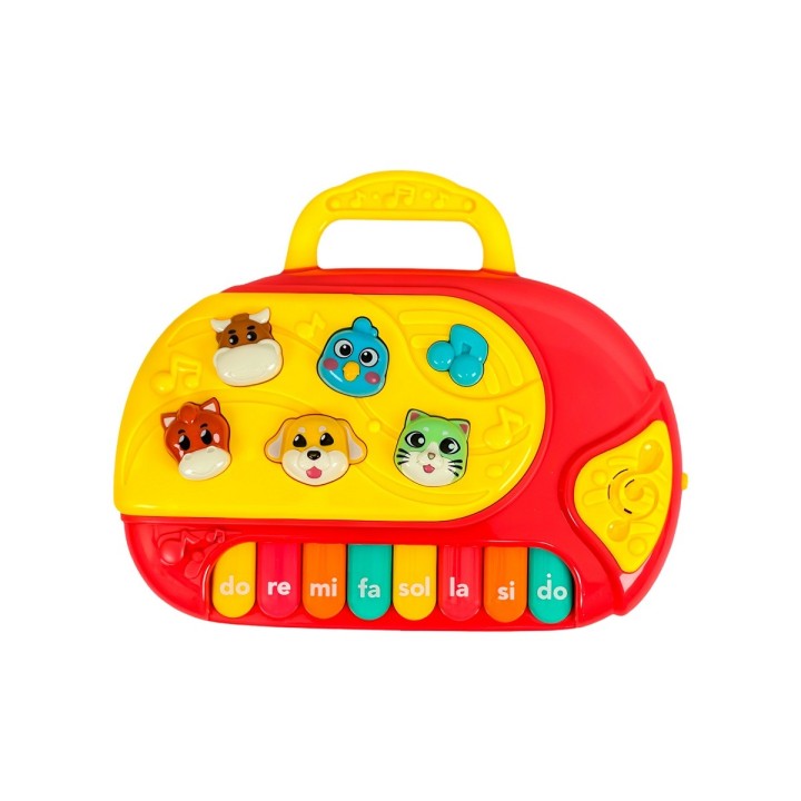 Piano Animales Granja Notas Juguete Unisex Funny + Bateria