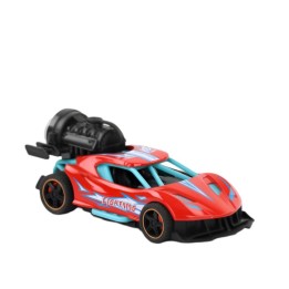 Carro Deportivo Carrera Racing Efecto Humo Juguete + Bateria