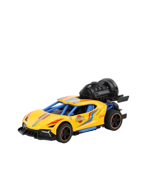 Carro Deportivo Carrera Racing Efecto Humo Juguete + Bateria