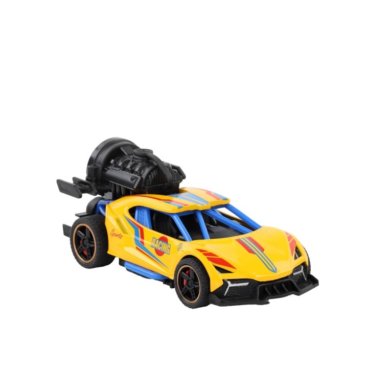 Carro Deportivo Carrera Racing Efecto Humo Juguete + Bateria