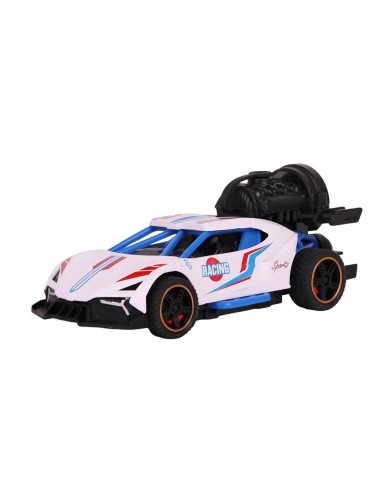 Carro Deportivo Carrera Racing Efecto Humo Juguete + Bateria