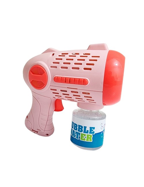 Pistola Burbujero Bubble Juguete Niños Interactivo + Liquido
