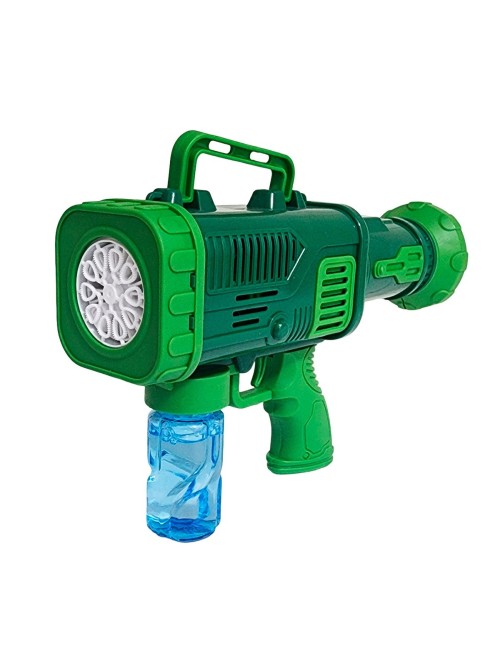 Pistola Bazuca Burbujero Juguete Niños Interactivo + Liquido