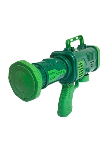 Pistola Bazuca Burbujero Juguete Niños Interactivo + Liquido