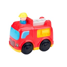 Carro Bombero Push De Impulso Juguete Interactivo Unisex