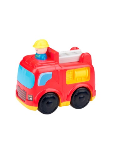 Carro Bombero Push De Impulso Juguete Interactivo Unisex