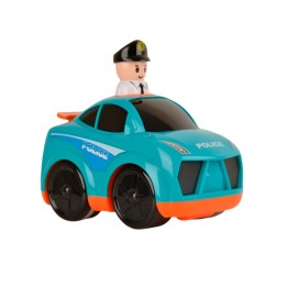 Carro Policia Push De Impulso Juguete Interactivo Unisex