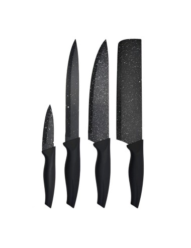 Set De Cuchillos Utensilios Pavonado Tijera Pelador