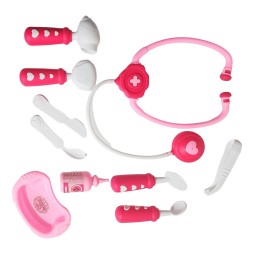Set Kit Doctora Estetoscopio Juguete Niñas Utencilios
