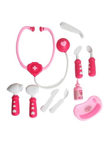 Set Kit Doctora Estetoscopio Juguete Niñas Utencilios