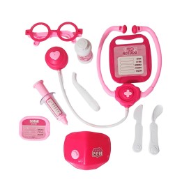 Set Kit Doctora Estetoscopio Juguete Niñas Interactivo